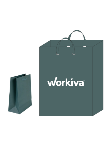 Accelerate Green Gift Bag 